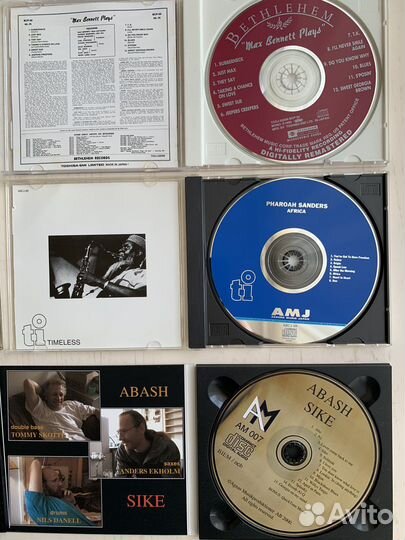 Cd диски фирменные Джаз