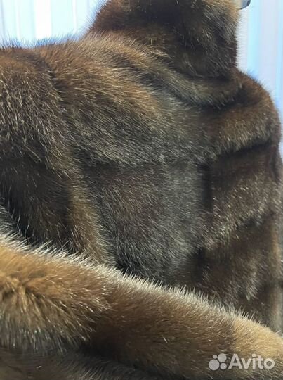 Шуба норковая поперечка