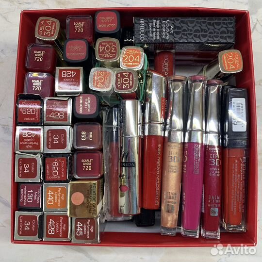 Помады Artdeco, Bourjois, Loreal, Max Factor