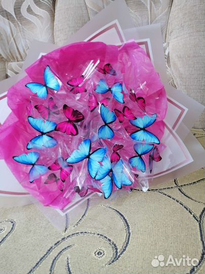 Букет из бабочек
