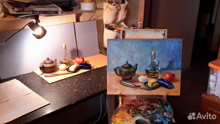 Картина маслом Яркий Натюрморт