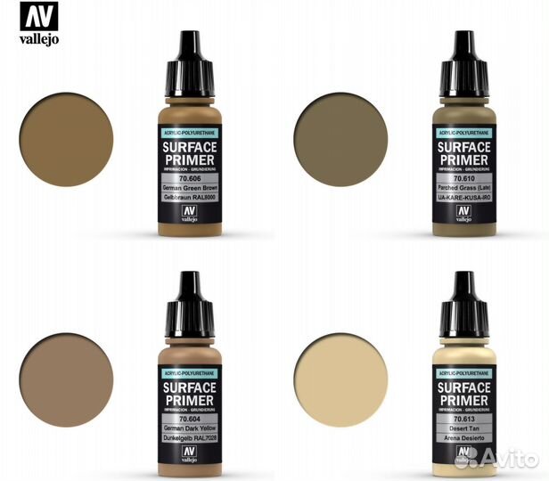 Грунт Surface Primer от испанской фирмы Vallejo