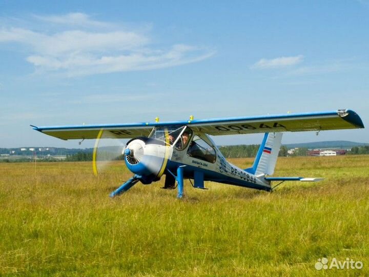 Полет на самолете вильга