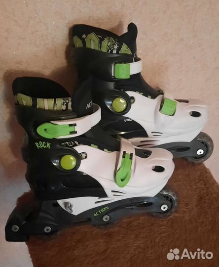 Роликовые коньки детские action