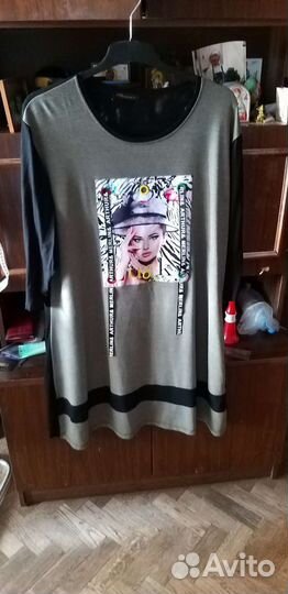 Платье туника женское 54 56