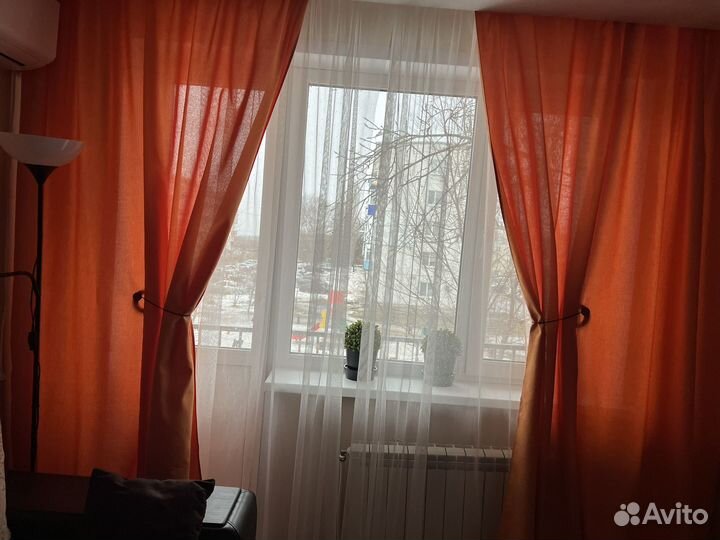 Шторы льняные