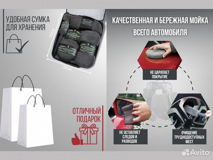 Набор для детейлинг мойки авто