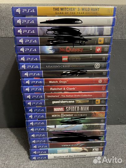 Игры на PS4 новые диски