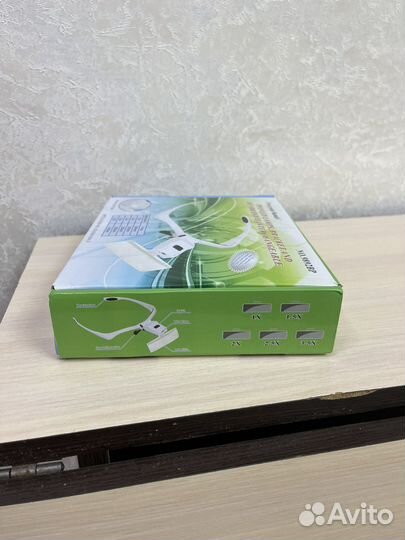 Очки лупа с подсветкой