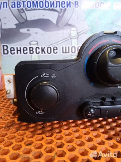 Блок управления печкой Renault Scenic