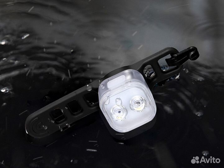 Велофонарь габаритный белый W07W 20лм Gaciron