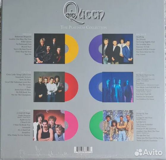 Queen - The Platinum Collection (Coloured)