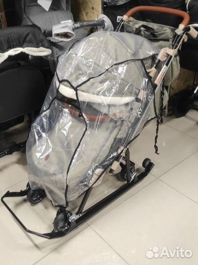 Дождевик на санки,коляску,велосипед