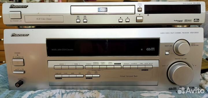 Ресивер + dvd player
