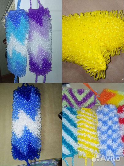 Мочалка ручной работы