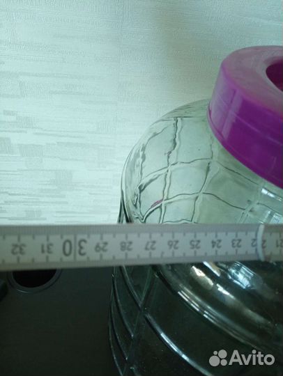 Банка с гидро затвором 18-20 литров