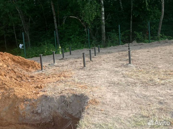 Винтовые сваи под ключ + монтаж