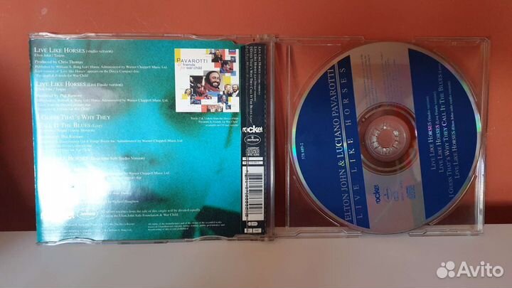 Elton John & Luciano Pavarotti - Live Like Horses