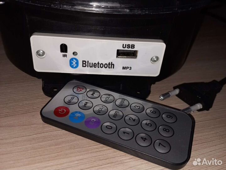 Светодиодный диско-шар Magic Ball Light MP3 blueto