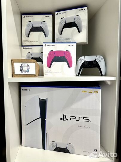 Новая Sony Ps5 Slim / Гарантия / Игра в подарок
