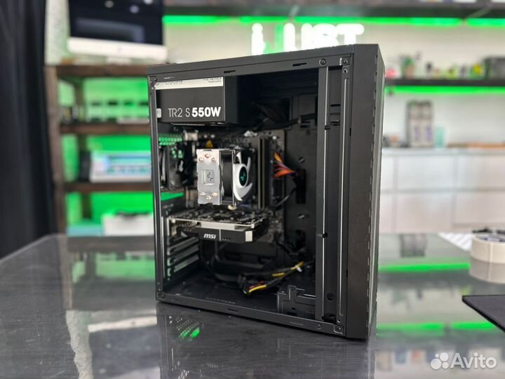 Новый Игровой компьютер i3 12100f/ 8gb/ 1050ti