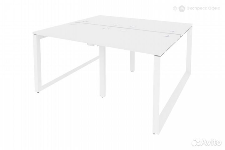 Стол-бенч двойной на О-образном м/к Onix O.MO-D.RS