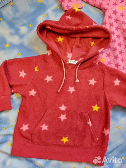 Флисовая кофта- поддева, 86-92 р