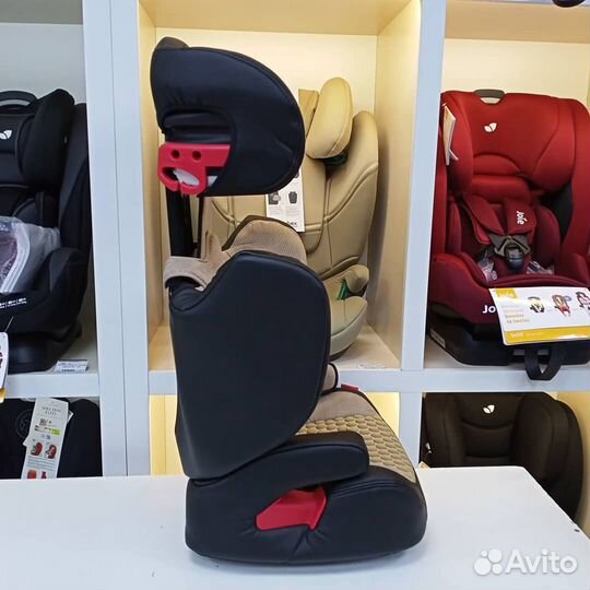 Автокресло 15-36кг Kenga Master широкое Кофе