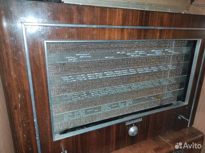 Ламповый радиоприемник telefunken 898 шкалы