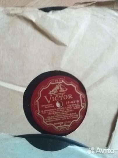 Пластинки СССР 40-50 гг