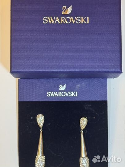 Swarovski серьги