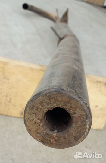 Глушитель из нержавейки на мототехнику