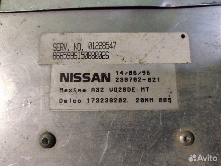 Блок управления двигателем Nissan Maxima A32 2.0