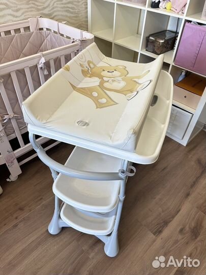 Пеленальный столик CAM Nuvola с ванночкой