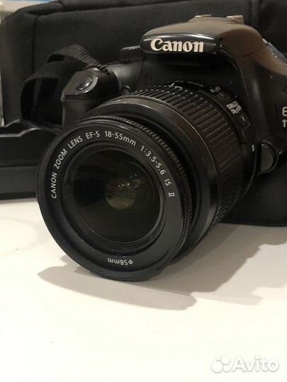 Зеркальный фотоаппарат canon eos 1100d