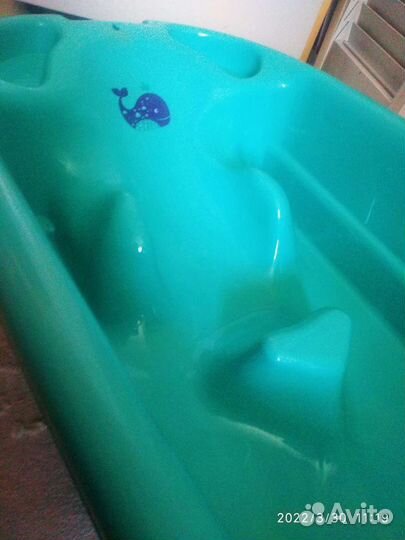 Детская ванночка для купания с горкой