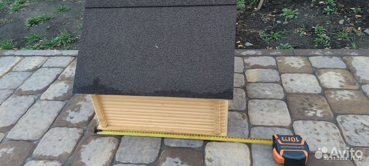 Будка домик сруб для собачки, кота, белки