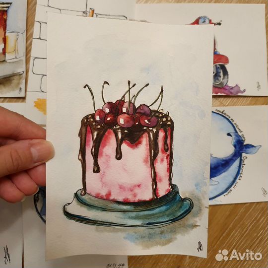 Акварель А5 (скетч)