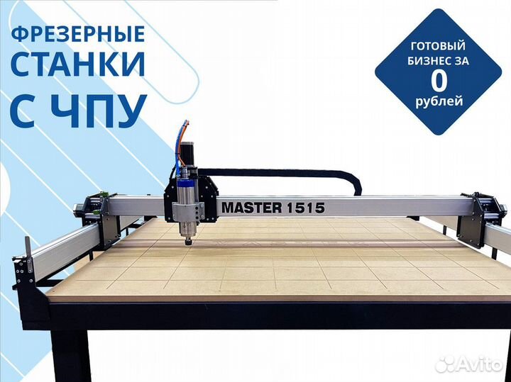 Фрезерный станок с чпу 1500х1500 (2D / 3D )