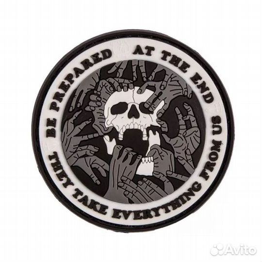 Патч, нашивка, шеврон JTG 3D AT The End