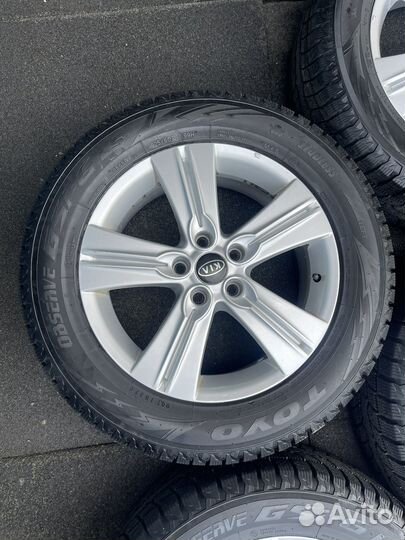 Зимний комплект колес R17 Kia / Hyndai