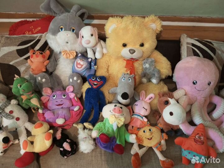 Мягкие игрушки пакетом