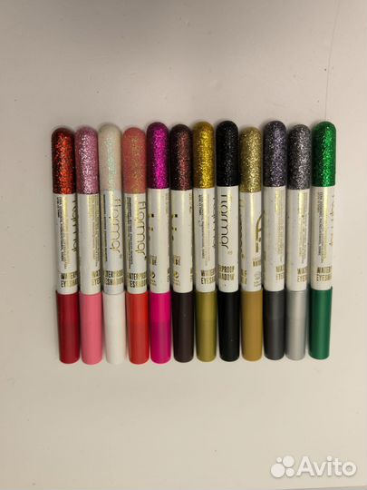 Набор топовых карандашей для глаз из 12 оттенков