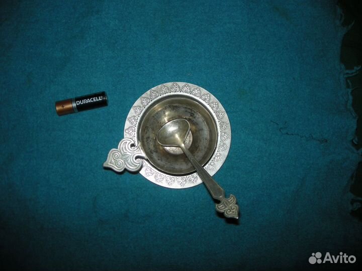 Ковшик для запивки теплоты ложка блюдце корец