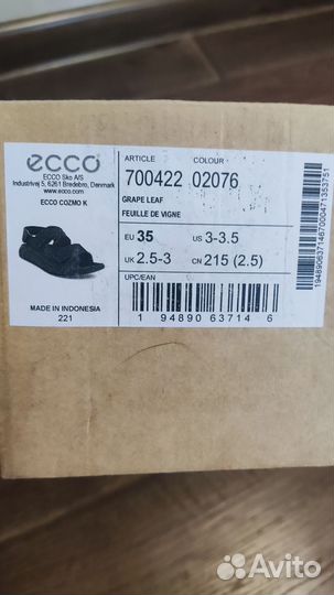 Сандалии Ecco р. 35