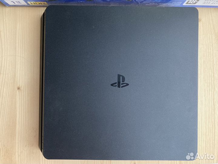 Sony Playstation 4 slim 1tb с играми