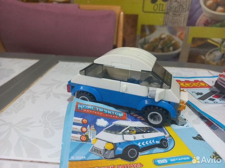 Конструктор 3 машинки