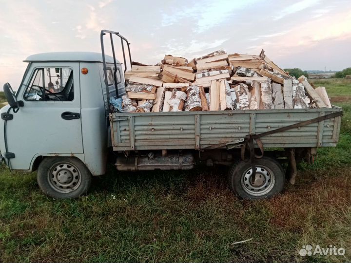 Дрова березовые колотые
