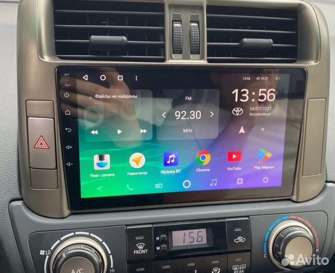 Магнитола Toyota Prado 150 Android IPS