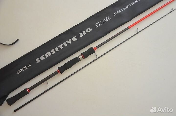 Спиннинг grfish sensitive JIG S822ML 2,50m, 5-25g